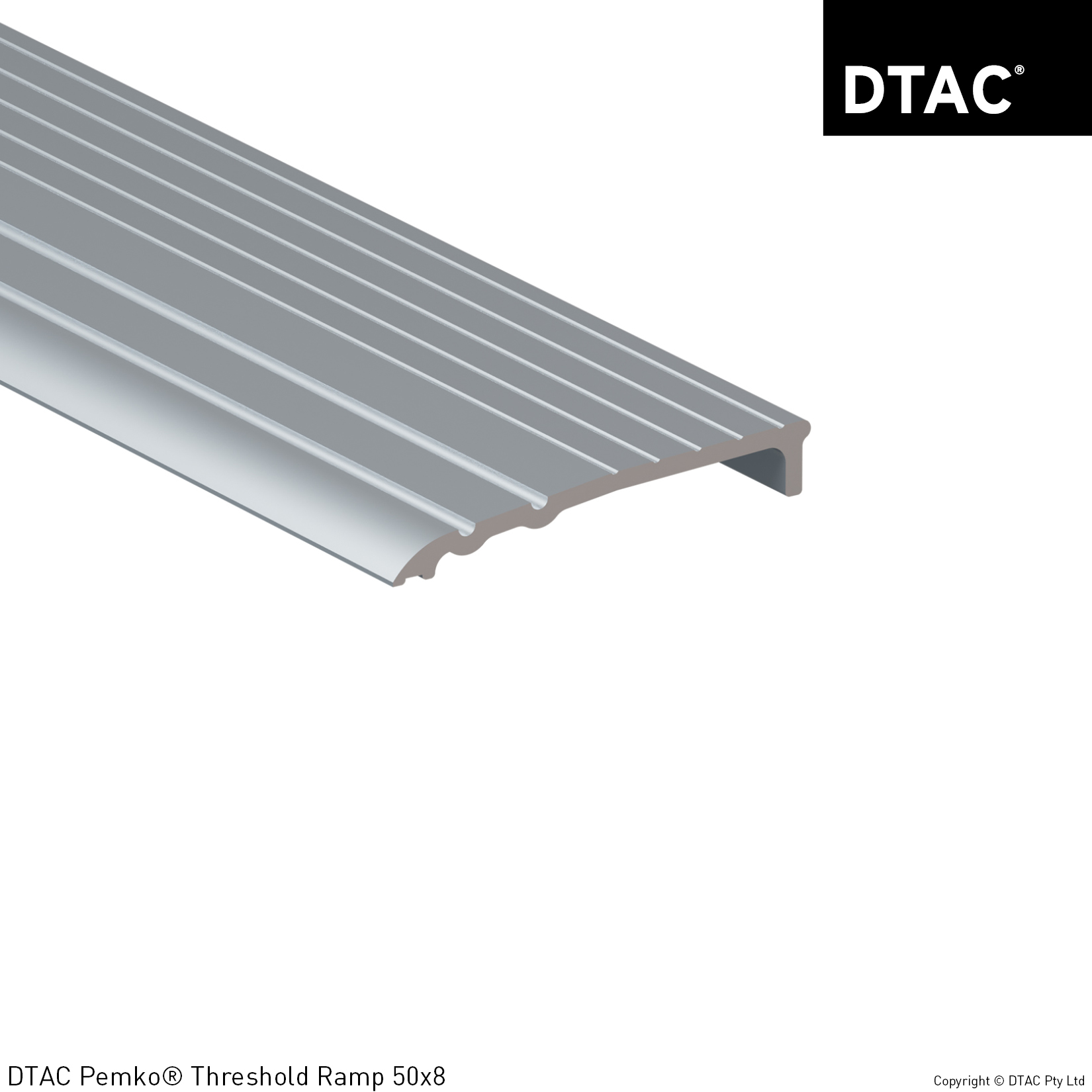 DTAC DTAC Pemko® Threshold Ramp 50x8